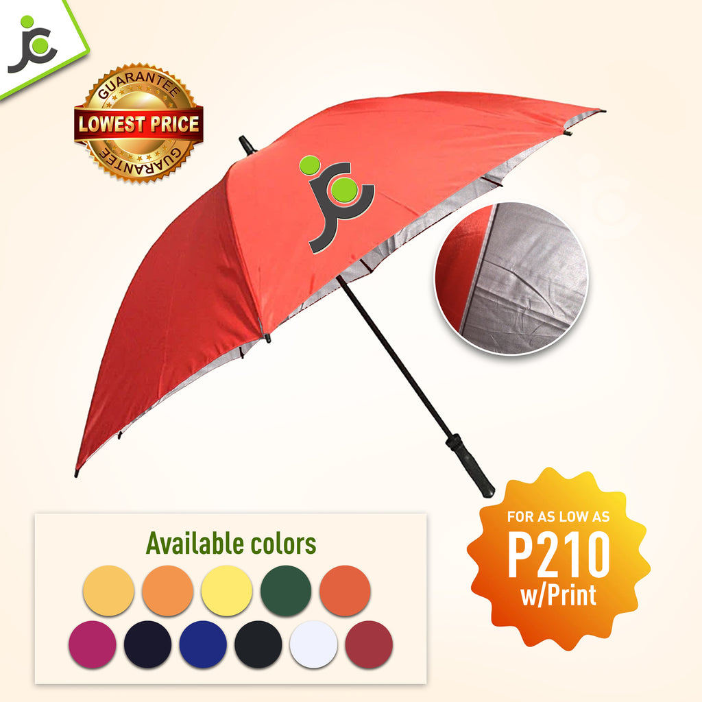 Golf Print Pattern Automatic Foldable Umbrella