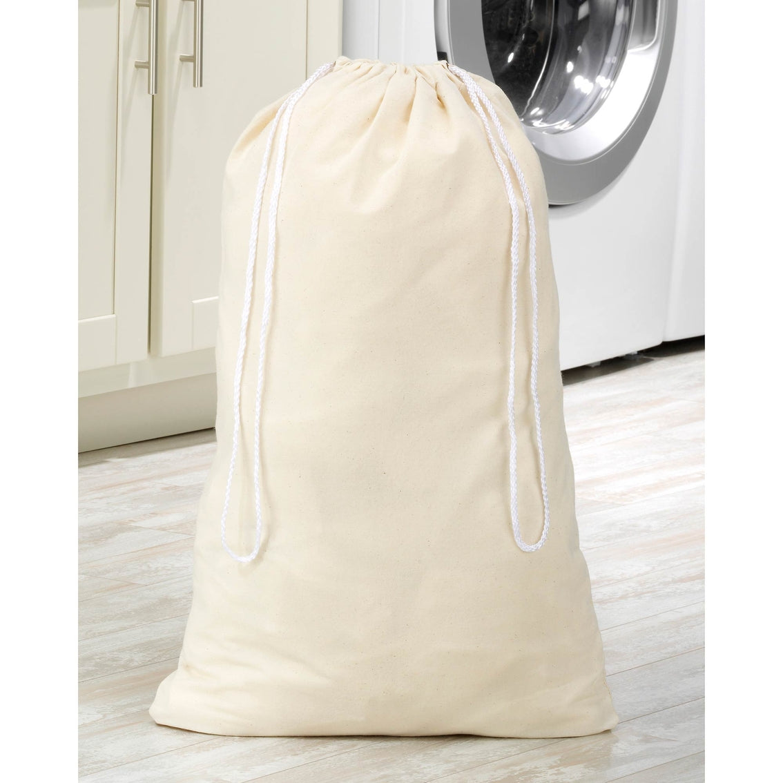 Canvas Laundry Basket Bag