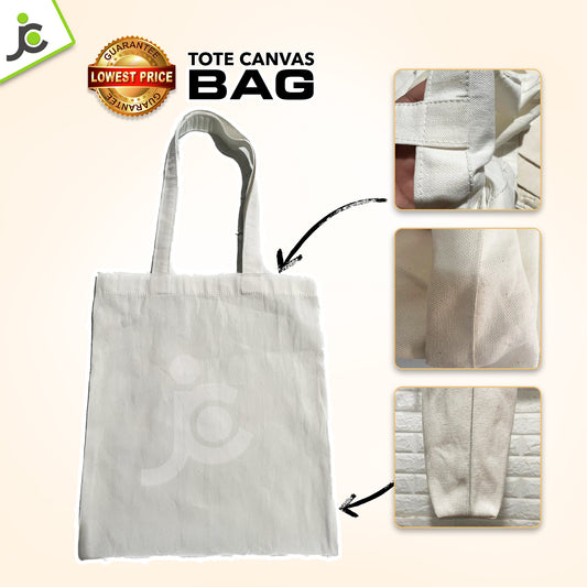 Canvas Tote Bag With 2" Base (10pcs)