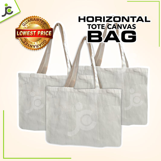 Horizontal Canvas Tote Bag Supplier in Philippines